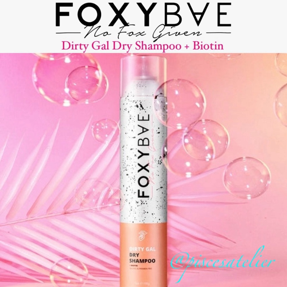 FOXYBAE Dirty Gal Dry Shampoo + Biotin, 2 Oz.